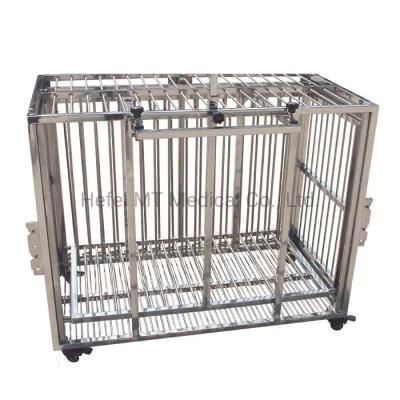 Mt Medical Strong Folding Metal Kennel Mesh Pet Dog Cage