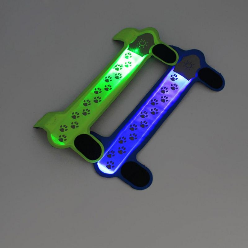 LED Dog Collar LED Pet Bandage for Night Safety