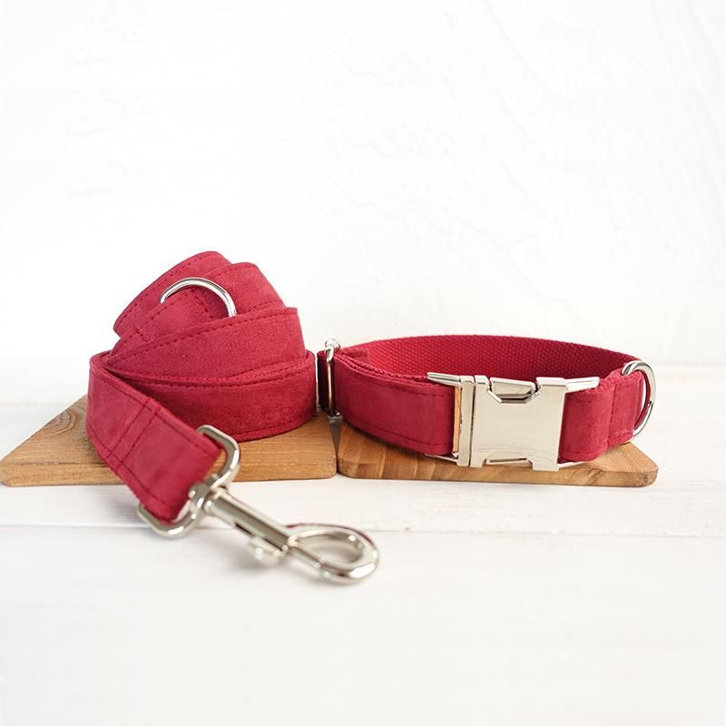 Custom Dog Collars Leashes Christmas Luxury Red Pets New Inventions Collars Pet Supplies Dog Leashes Dogs Belts Puppy Necklace