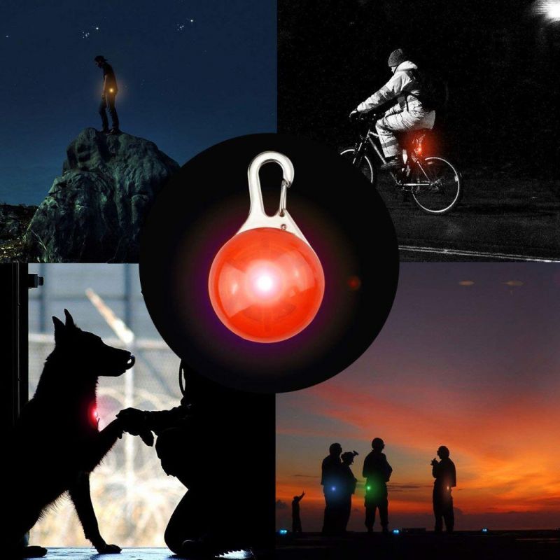 Clip-on Pet Dog Collar LED Light Dog Lights for Collars Waterproof Safety Lights of Dogs and Cats for Night Walking