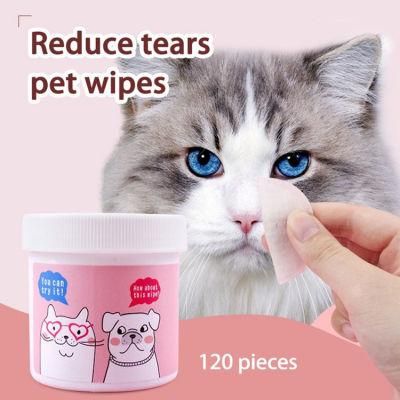 Biokleen Eco Friendly Puppy Vitamin E Dog Pet Grooming Non-Woven Unscented Ear Eye Organic Pet Grooming Wipes