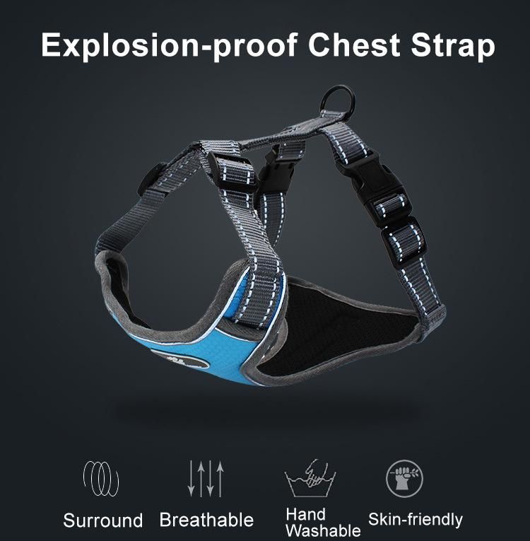 Air Mesh Luxury Customizable Printable Full Body Dog Harness Vest