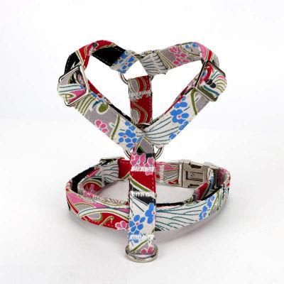 Adjustable Dog Pattern Harness with Fast Delivery