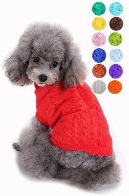 Cute Knitted Classic Cat Sweater Dog Clothes