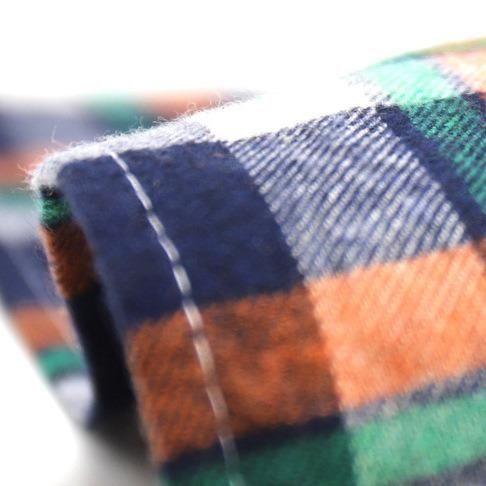 Hot Sell Custom Printed Pet Cotton Plaid Dog Bandanas with Logo