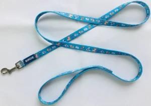 Dog Lead, Dog Leash, Pet Lead, Pet Leash, Pattern Lead (Art: teal cartoon dogs)