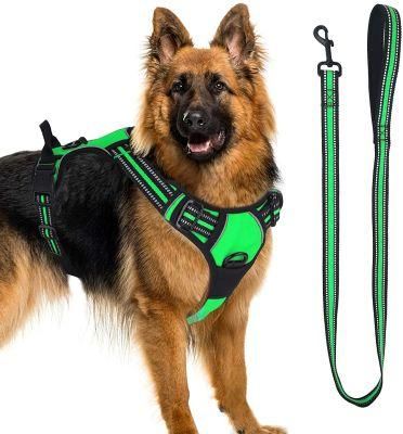 Breathable Chest Padded Mesh Adjustable Reflective Dog Vest