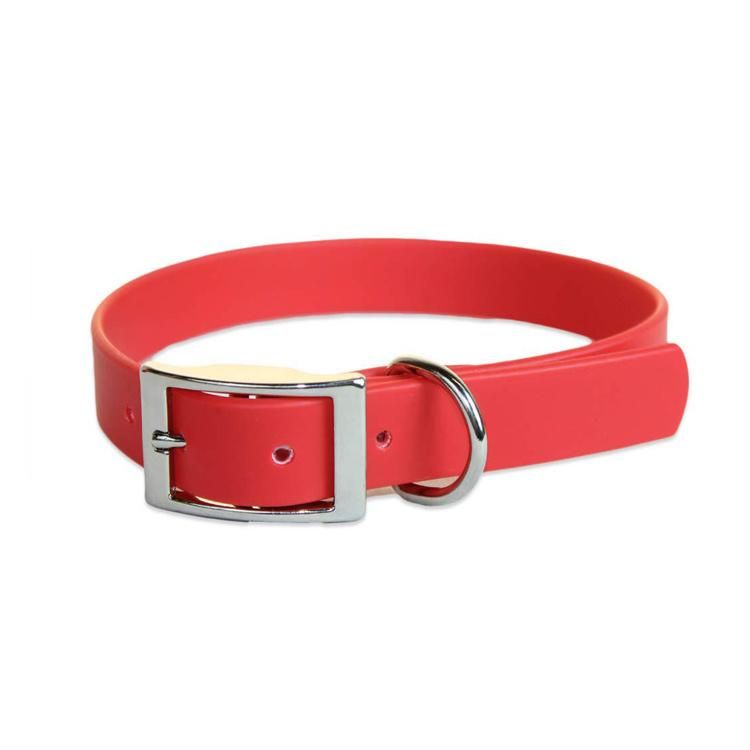 Adjustable Personalized Plastic Soft PVC Waterproof Neck Dog Collar for Pet