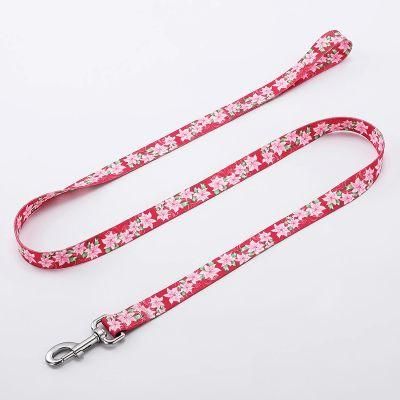 Wholesale Dog Leash Sets Customizable Sublimation Logo Pet Dog Rope Collars
