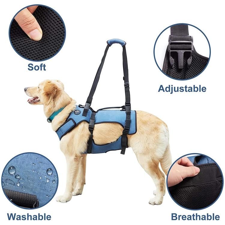 Adjustable Full Body Support & Recovery Sling Dog Lift Harness Vest