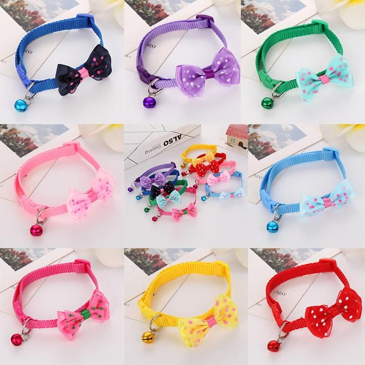 Manufacturer Wholesale Multi-Colors Nylon Cat Dog Collar