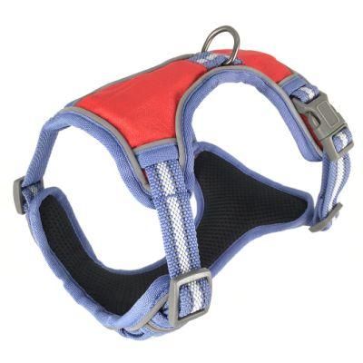 Breathable Adjustable Lightweight Reflective Portable Outdoor Wholesale Dog Harness Pet Products