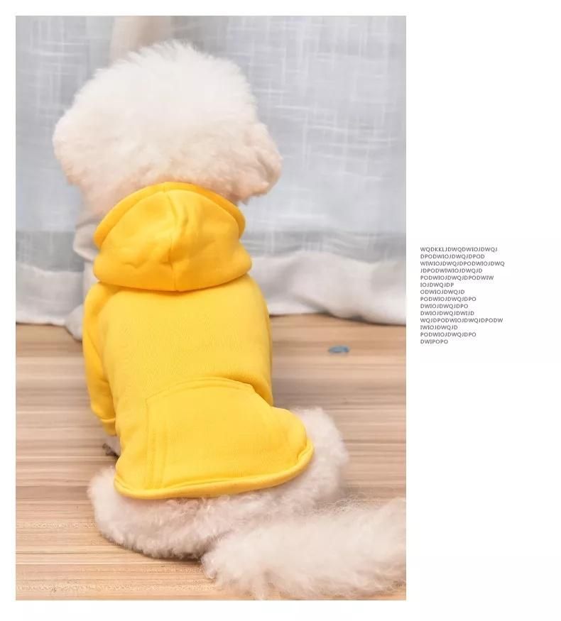 High Quality Pet Clothes Hoodie Jacket Pet Accessories Luxury Dogs Clothe
