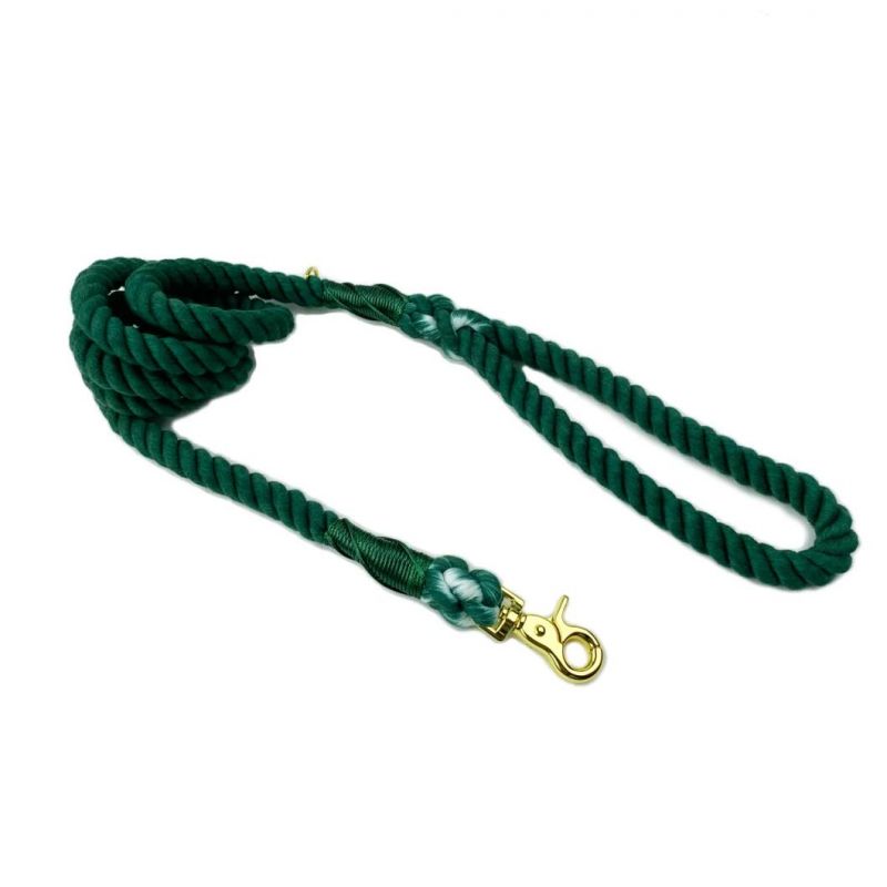 Handmade Fashion Dog Leash Soft Round Rope Leash