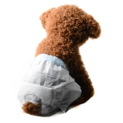 Soft Disposable Pet Diaper for Male Dog with Super Absorption Core