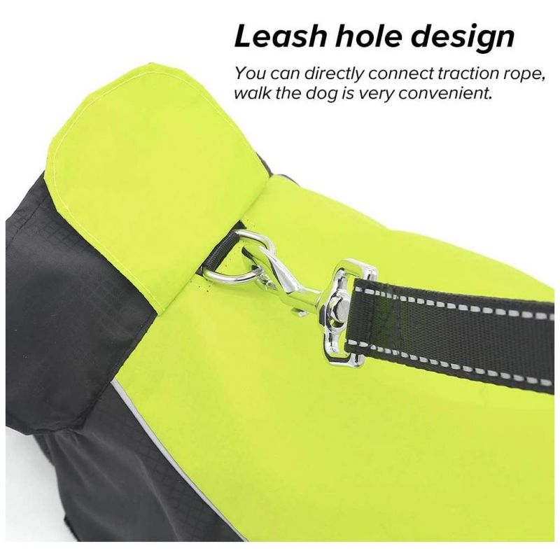 Ropa Impermeable PARA Perrosdog Outdoor Raincoat Waterproof Lightweight & High Visibility Dog Coat Jacket Dog Garment for Small Medium Large Dogs