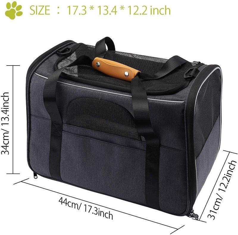 Pet Bag Portable Bag Folding Pet Bag One Shoulder Breathable Cat and Dog Backpack