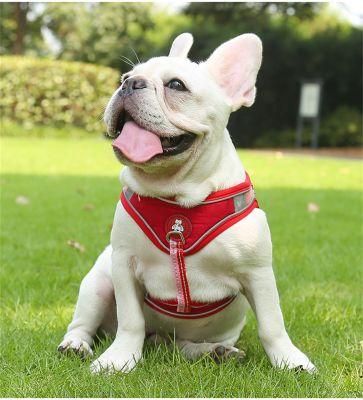 Reflective Puppy Cat Harness Vest with Walking Lead Leash
