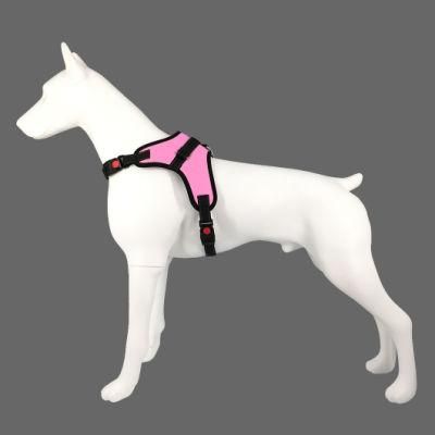 Easy on/Easy off Reflective Breathable Adjustable No Pull Dog Vest Harness Mokofuwa