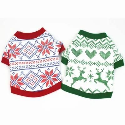 Dog Sweaters for Christmas Santa Pet Cat Clothes, Dog Accessories, Dog Apparel