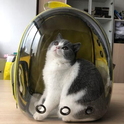 Pet Bag Cage Carrier Space Capsule Bubble Transparent Backpack for Cats and Puppies Designed Travel Pet Cage Cat House Dog Bag Pet Supplies