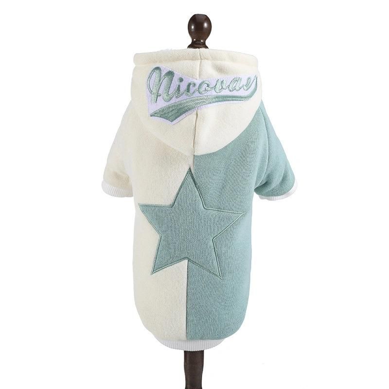 Wholesale Autumn Winter Thick, Chest Back Vest Small Medium Sized Dog Teddy Fashion Dog Clothes//