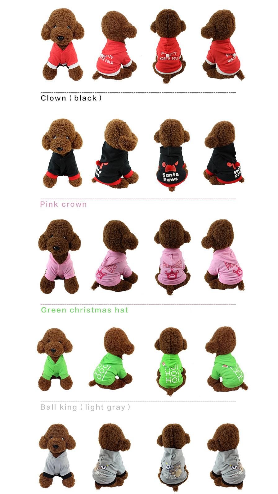 Factory Direct Sales Spring Autumn Style Comfortable Cotton Hoodie Dog Clothing