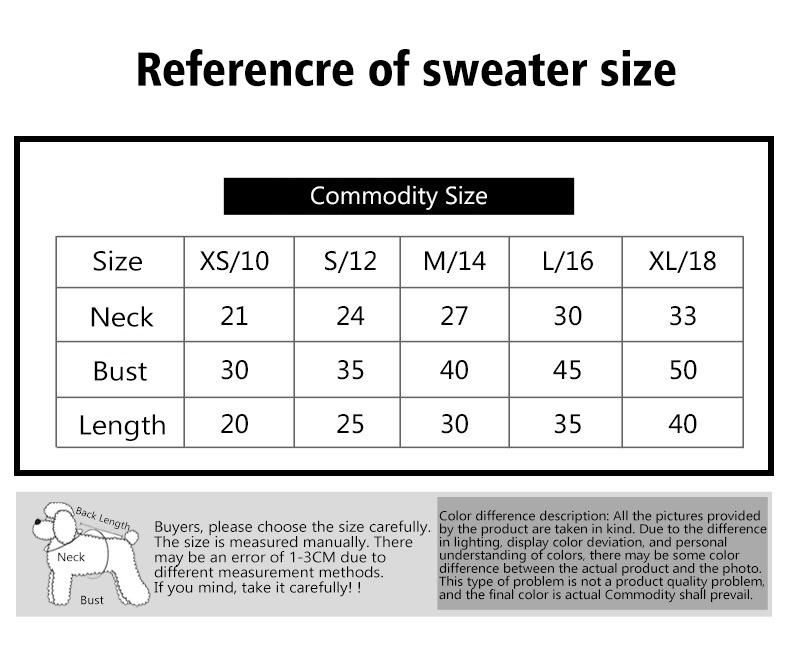 Fashion Cartoon Design Woolen, Keep Warm Knit Tops Clothing Puppy Coat Jumper Large Pets Sweaters//