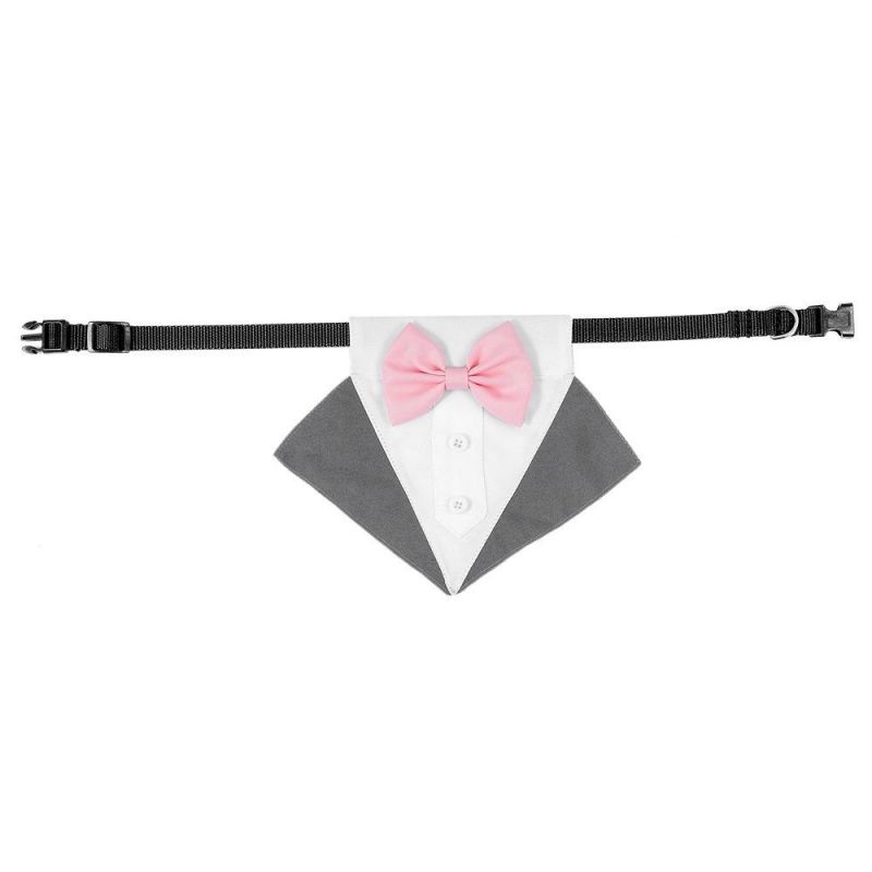 Hot Cute Adjustable Pet Accessories Tuxedo Bow Tie Dog Collars