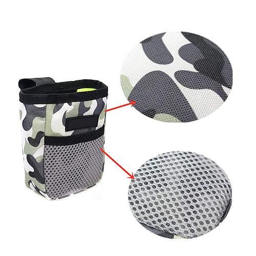 Pet Treat Pouch Dog Treat Bag Portable Dog Training Bag with Belt Clip Portable Puppy Walking Pouch Bag