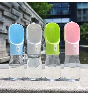 Pet Products Portable Pet Dog Water Bottle for Dogs Multifunction Dog Food Water Feeder Drinking Bowl Puppy Cat Water Dispenser