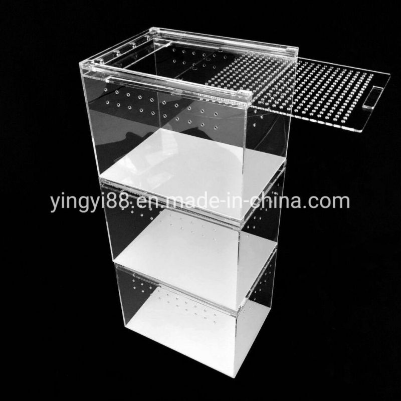 Wholesale Acrylic  Reptile Cage Shenzhen Factory