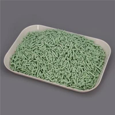 Wholesale SGS Certificated Pet Products Manufacturer Supply Biodegrabable Green Tea Easy Soluble Tofu Pet Cat Litter