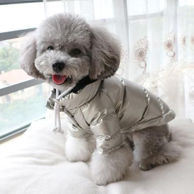 Winter Luxury Designer Waterproof Pet Clothes Warm Dog Coats New Design Dog Clothes