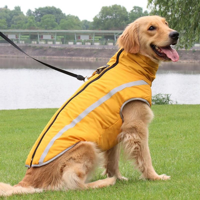 Dog Jacket for Cold Winter Soft Warm Fleece Lining Pet Coat