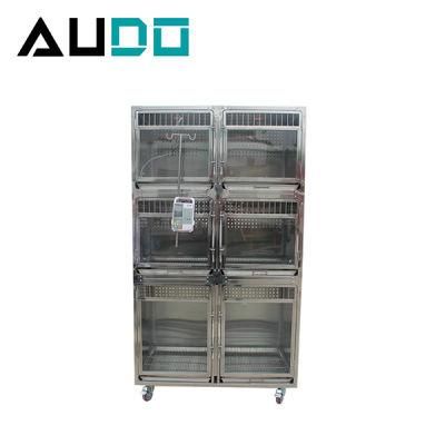 APC-05 Veterinary Stainless Steel Animal Cage Display Cage for Dog&Cat Cage for Sale