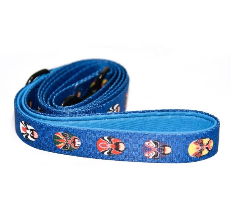 OEM Custom Print Pattern Pet Dog Leash with Dog Coller