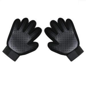Amazon Good Quality Pet Massage Grooming Gloves