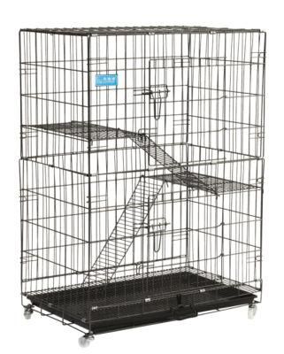 Wholesales Large Metal Cat Cage Indoor Cat Crate