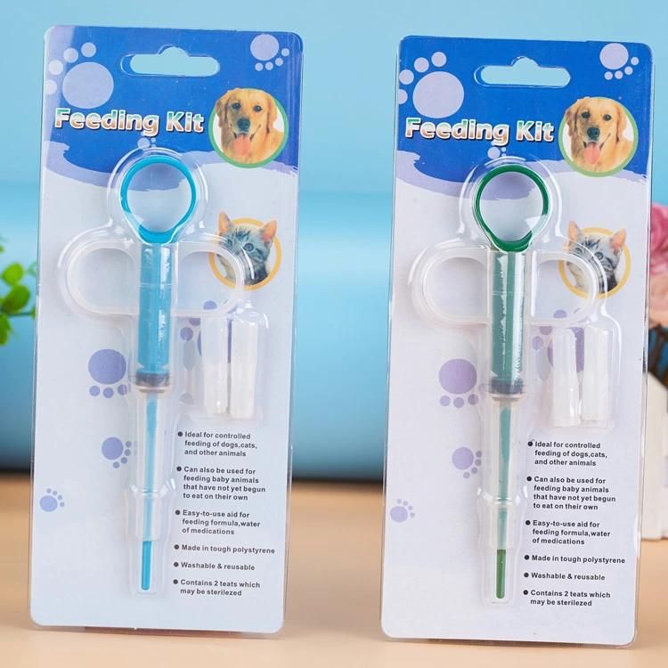New Style Convenience Pet Cat Dog Feeding Tool Silicone Syringes