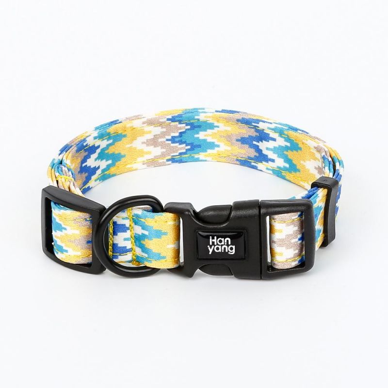 2022 New Fashion OEM Custom Luxury Personalized Logo Adjustable Blank Plain Nylon OEM Custom Luxury Personalized Logo Adjustable Pet Dog Collars