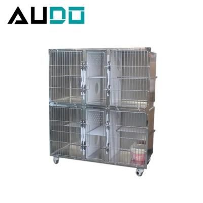 APC-10 High-End Stainless Steel Pet Cage Cat Boarding Cage Cat Kennel