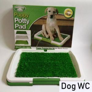 Pet Puppy Dog Potty PEE Turf Grass Puppy Training Pad Holder