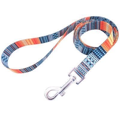 Promotional Flat Polyester Climbing Dog Leash for Walking Pet Products