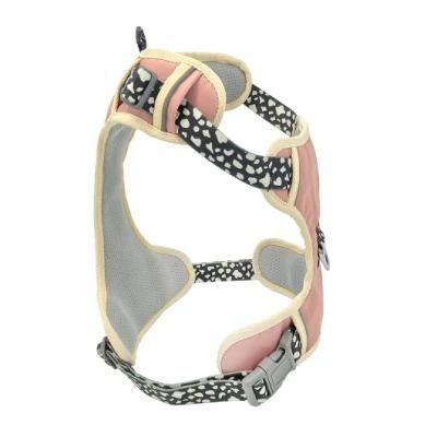 No Pull Adjustable Reflective Breathable Portable Outdoor Wholesale Dog Harness Pet Products