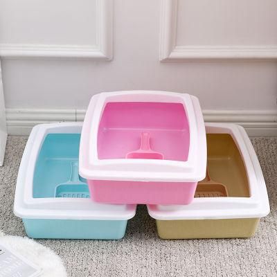 Factory Supply Plastic Cats Toilet Cat Litter Box