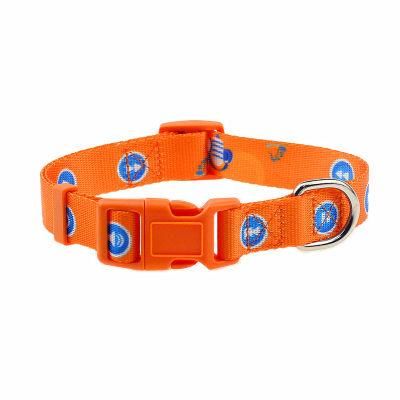 Latest Design Wholesale Pet Suppliers Printed Durable Buckle Dog Collar Designer