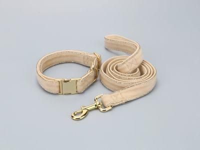 Custom Wholesale Velvet Dog Collar with Crystal