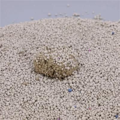 Dust-Free Agglomerated Natural Minerals Ball Shaped Bentonite Cat Litter