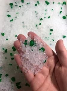 Hot Sell Crystal Silica Gel Cat Litter 1-8 mm White with Blue